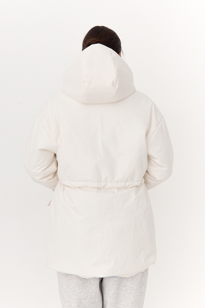 Парка утепленная с капюшоном