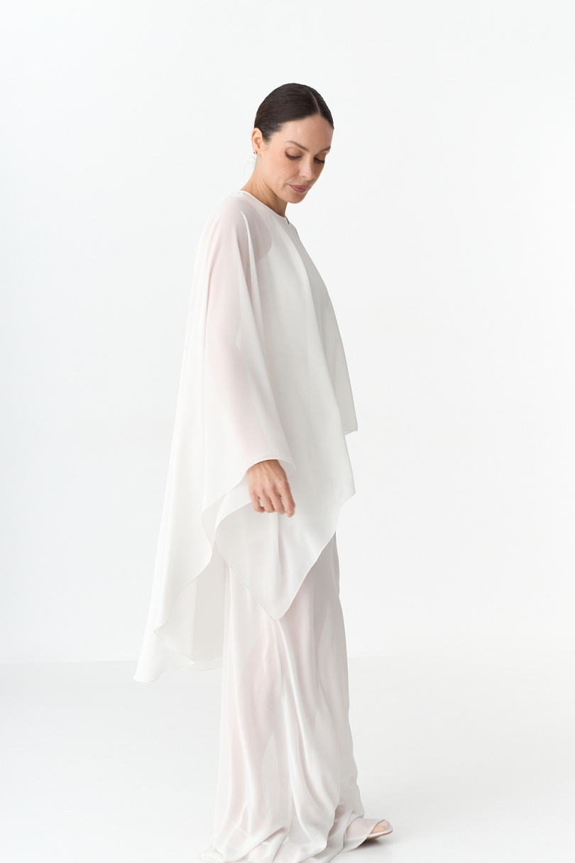 Накидка из шифона