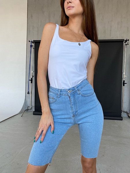 Велосипедки из денима 