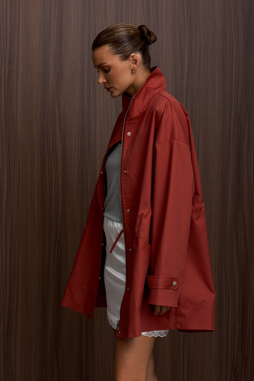 Ветровка из тенсела с хлопком