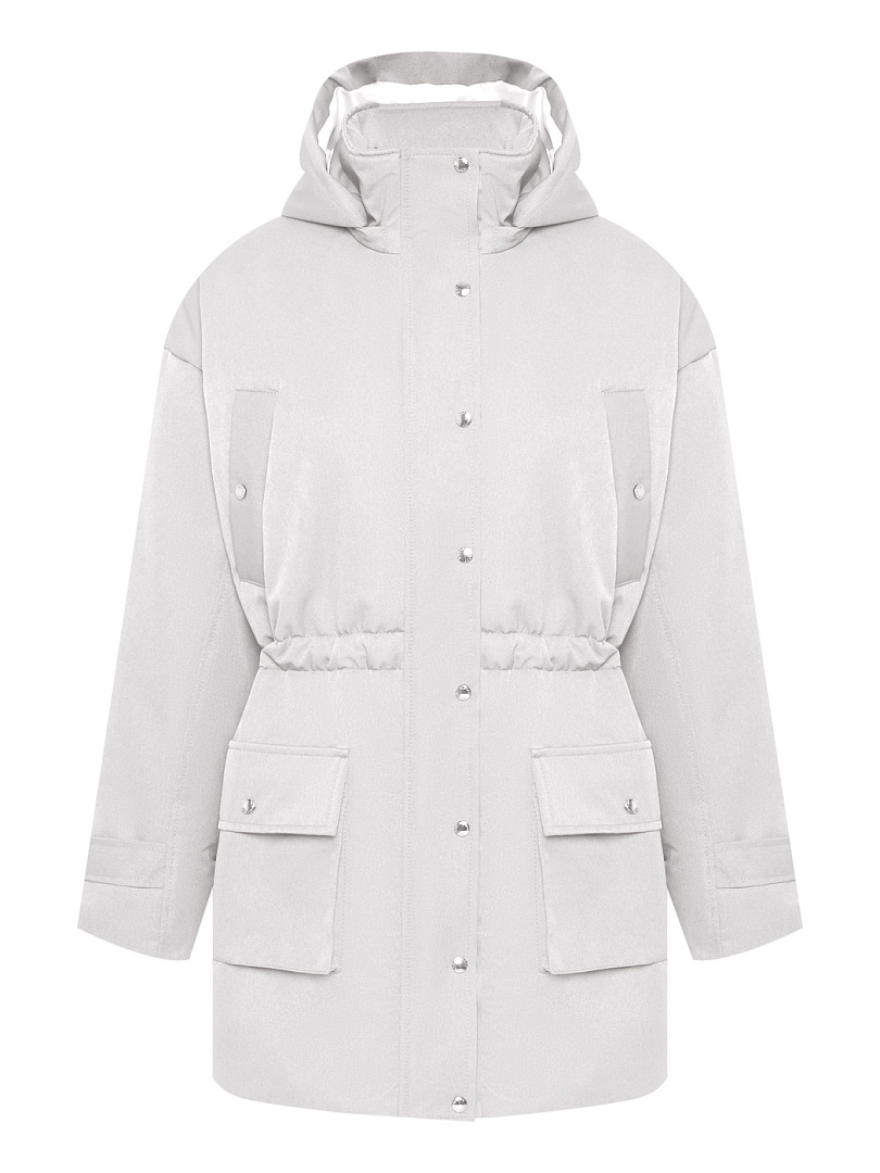 Парка утепленная с капюшоном