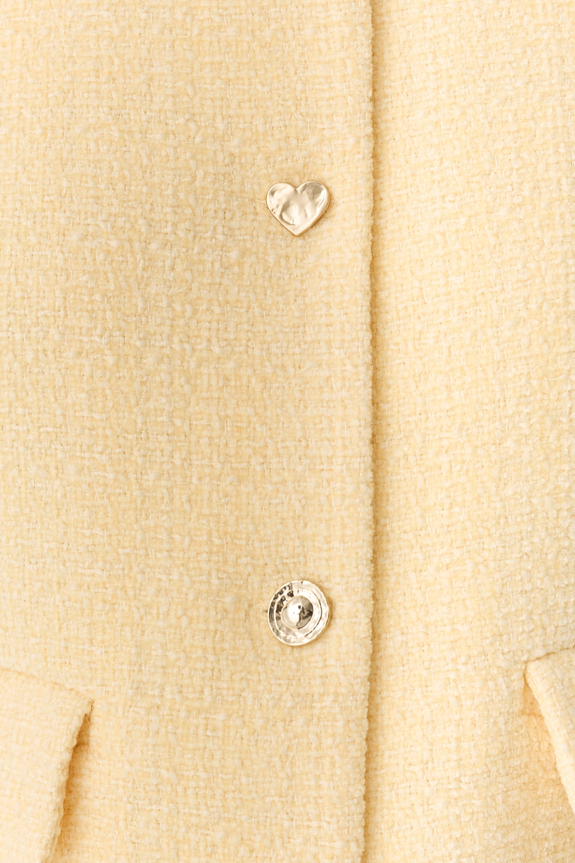 Жакет из твида укороченный